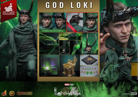 HOT TOYS Loki - God Loki (Artisan Edition) (DX41AE) avengers