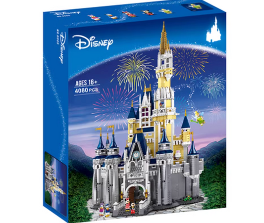 MOC Lego Disney : Disney Castle（71040）With 4080 Pcs. Generic Brick 1:1 replica
