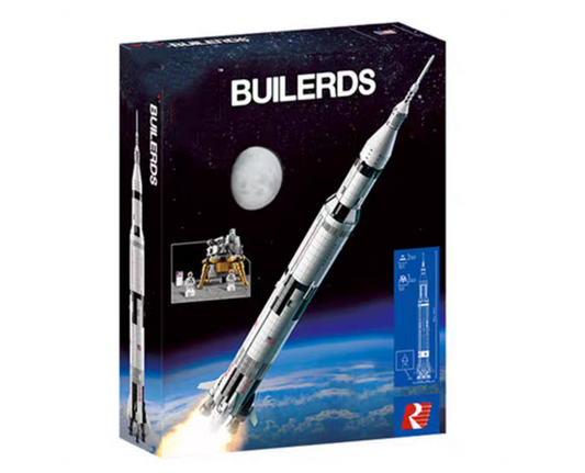 NASA Apollo Saturn V Space Rocket (92176) 1969PCS Building Blocks 1:1 replica Lego