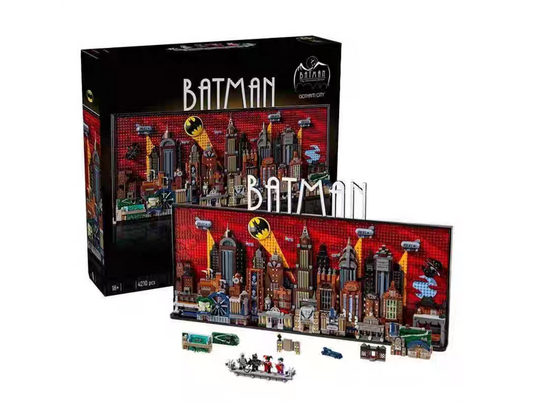 76271  Batman: The Animated Series Gotham City Building Block ART 4210pcs replica unbranded lego 1:1