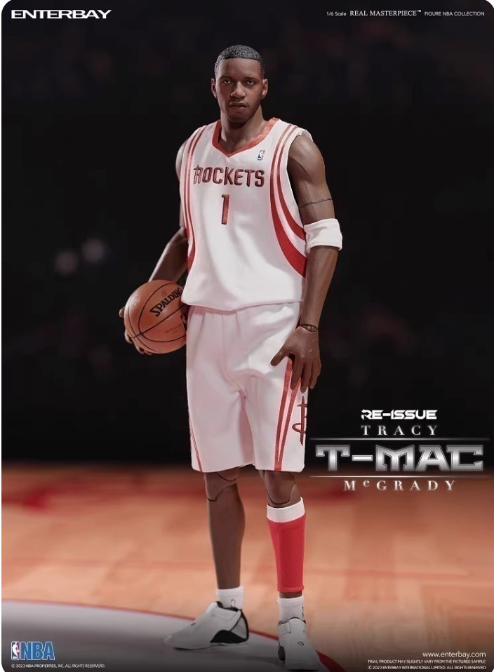 ENTERBAY Real Masterpiece RM-1067 Tracy McGrady Action Figure New in Stock nba