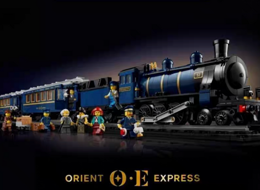 The Orient Express Train (21344) 2540PCS Building Blocks 1:1 lego unbranded replica