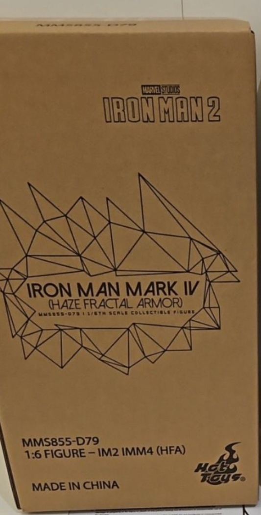 IN STOCK New Hot Toys MMS855D79 Iron Man Mark 4 HAZE FRACTAL ARMOR Color Ver