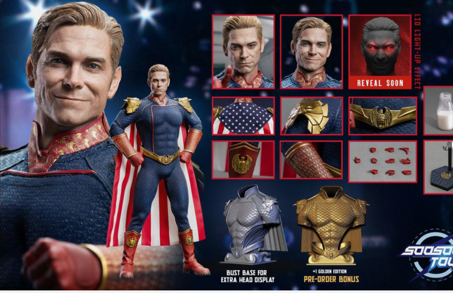 Soosootoys, Homelander, 1/6 Action Figure, SST026, The Boys