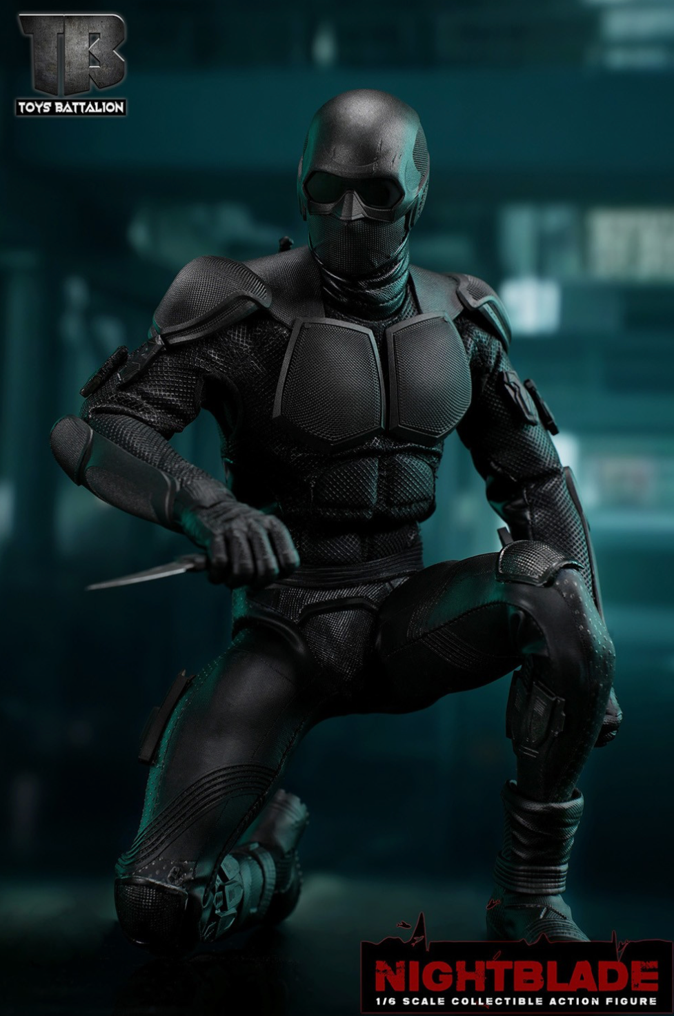 TOYS BATTALION The Boys Black Noir 12in Action Figure Doll Model TB009