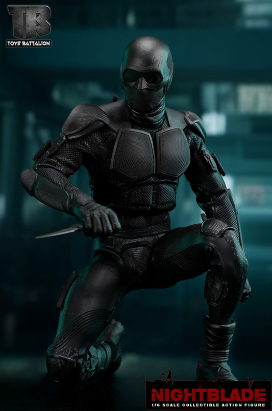 TOYS BATTALION The Boys Black Noir 12in Action Figure Doll Model TB009