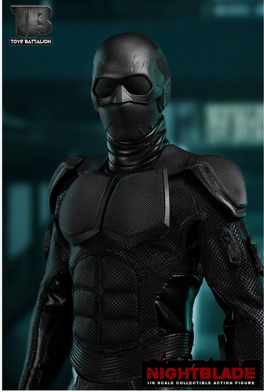 TOYS BATTALION The Boys Black Noir 12in Action Figure Doll Model TB009