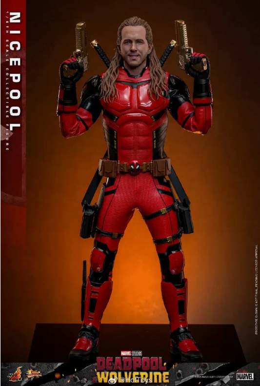 Hot Toys MMS788 Deadpool & Wolverine Nicepool Figure NEW