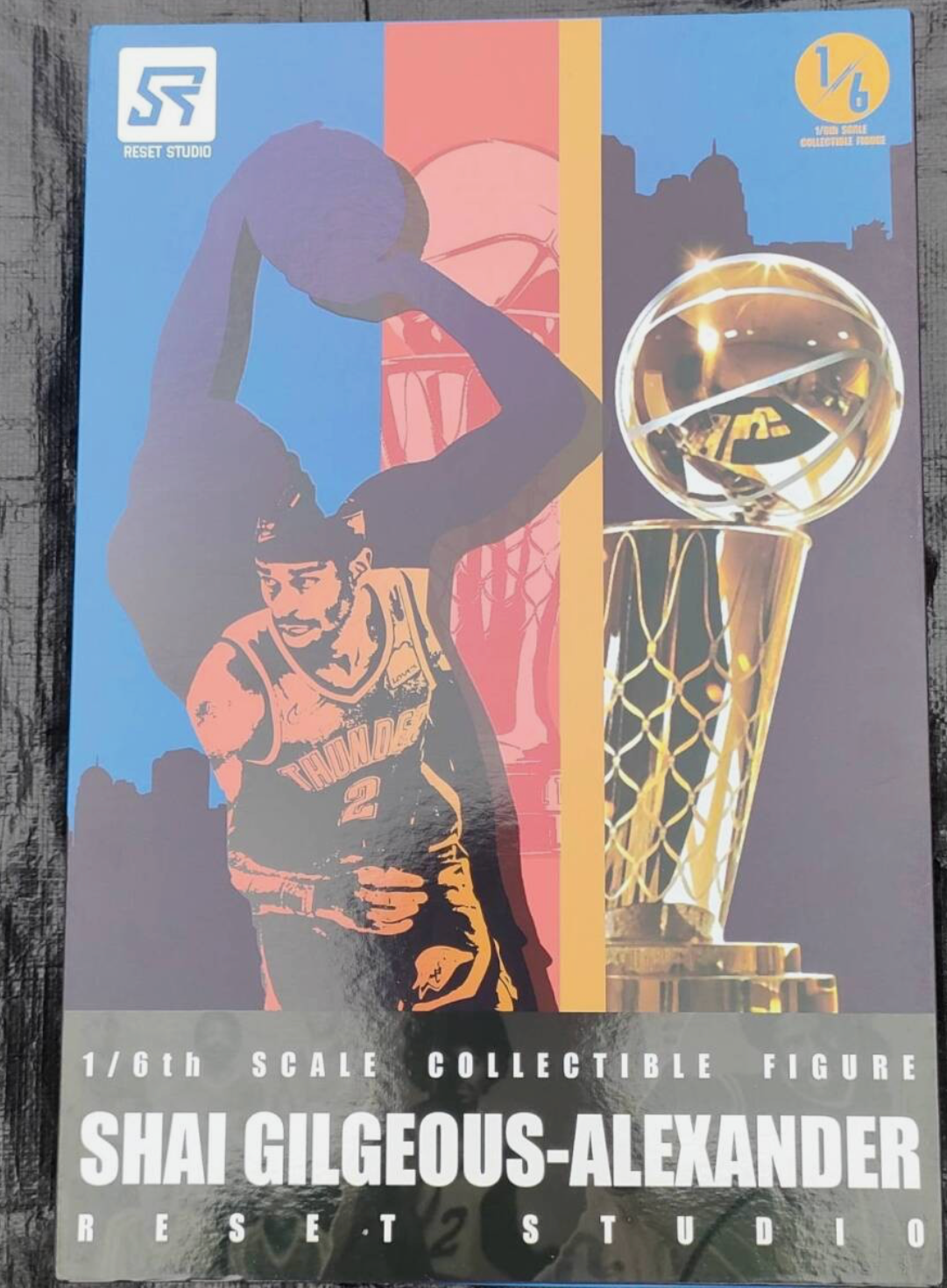 Reset Studio 1/6 NBA OKC Thunder Shai Gilgeous-Alexander SGA Action Figure MVP