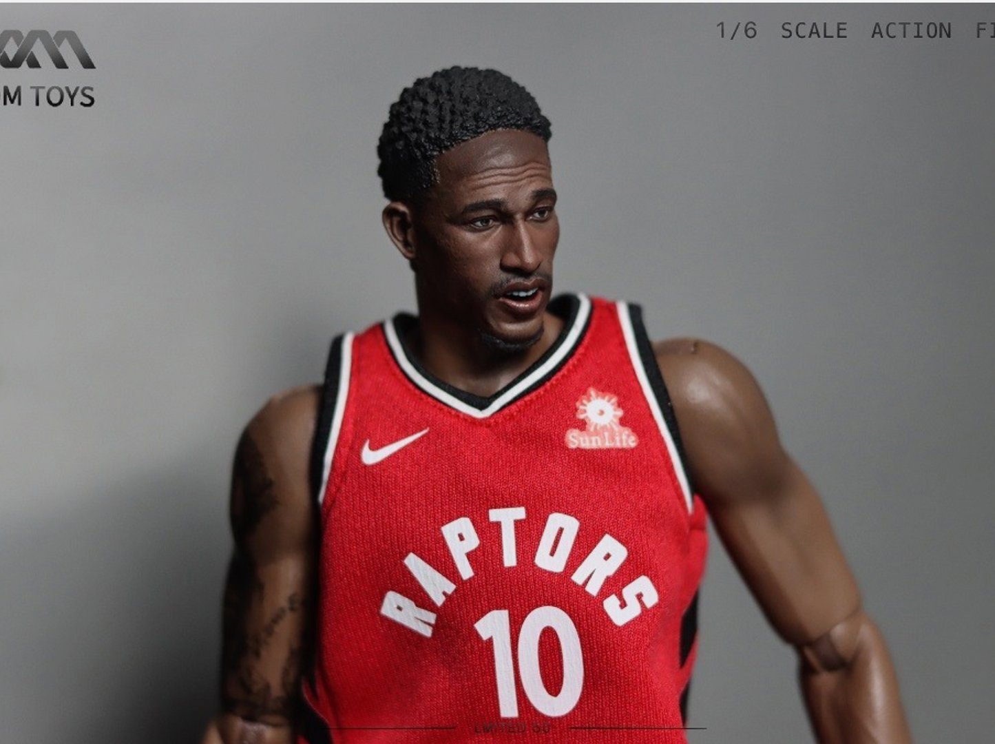 Aom Toys 1/6 scale Demar DeRozan for 12'' Action Figure nba Toronto Raptors
