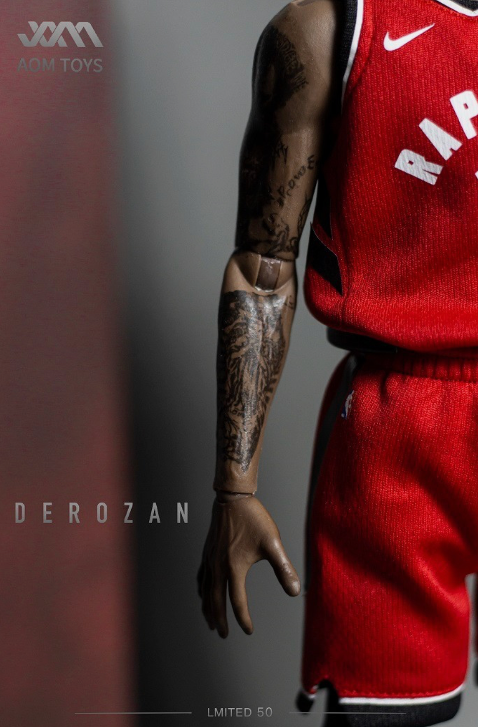 Aom Toys 1/6 scale Demar DeRozan for 12'' Action Figure nba Toronto Raptors