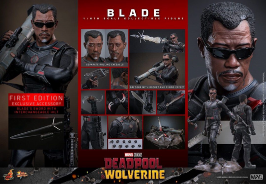 New Hot Toys MMS791B 1/6 Deadpool & Wolverine Blade Special Ver Figure in stock