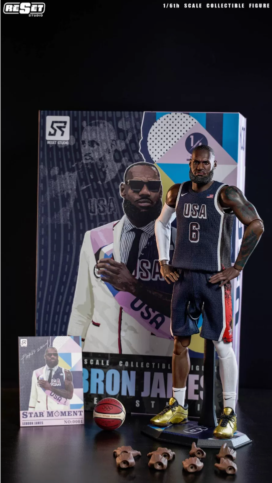 Reset Studio USA Dream Team LeBron James 1/6 Action Figure standard edition