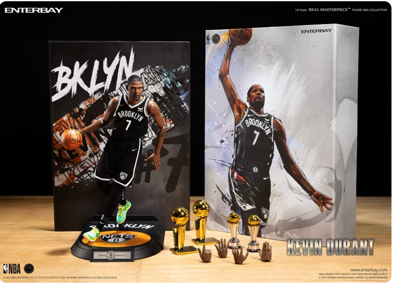 ENTERBAY 1/6th NBA KEVIN DURANT CHAMPIONSHIP FIGURE - RM 1087