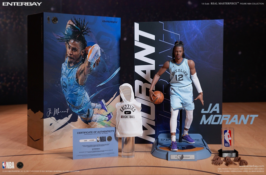 ENTERBAY EB RM-1091 1/6 NBA Memphis Grizzlies Ja Morant New in Stock