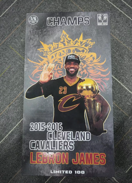 GOAT TOY 1/6 Cleveland Cavaliers LeBron James 2016 Champion Action Figure