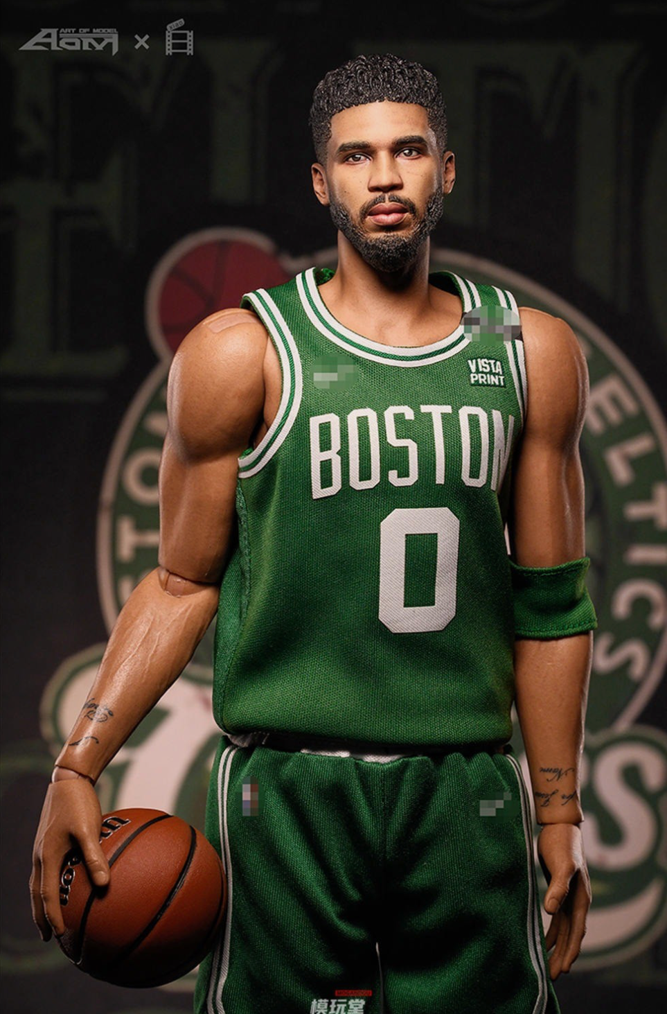AOM Studio NBA Boston Celtics Jayson Tatum 1/6 Limited Edition Action Figurev