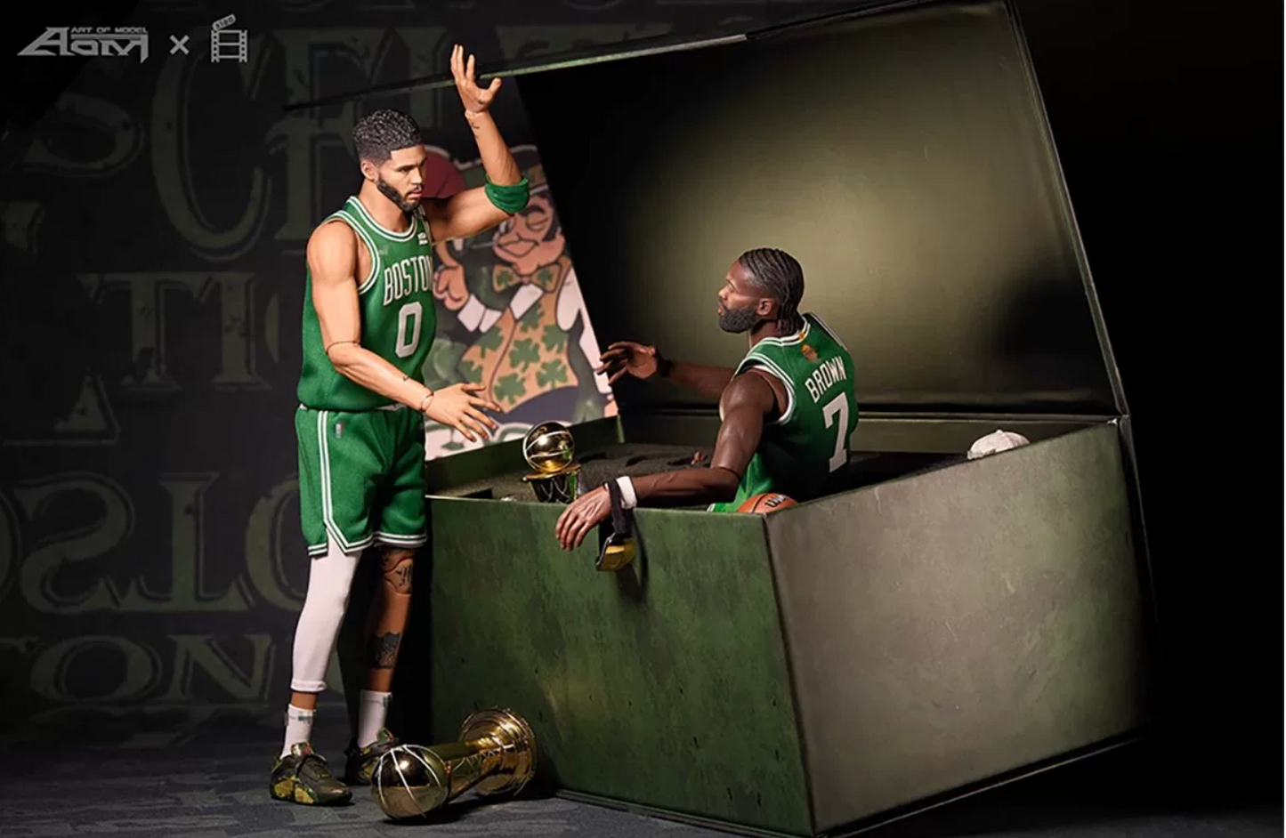 AOM Studio NBA Boston Celtics Jaylen Brown 1/6 Limited Edition Action Figure