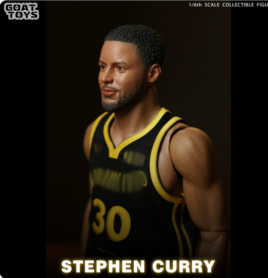 Goat Toys NBA Golden State Warriors Stephen Curry 1/6 Limited Action Figure