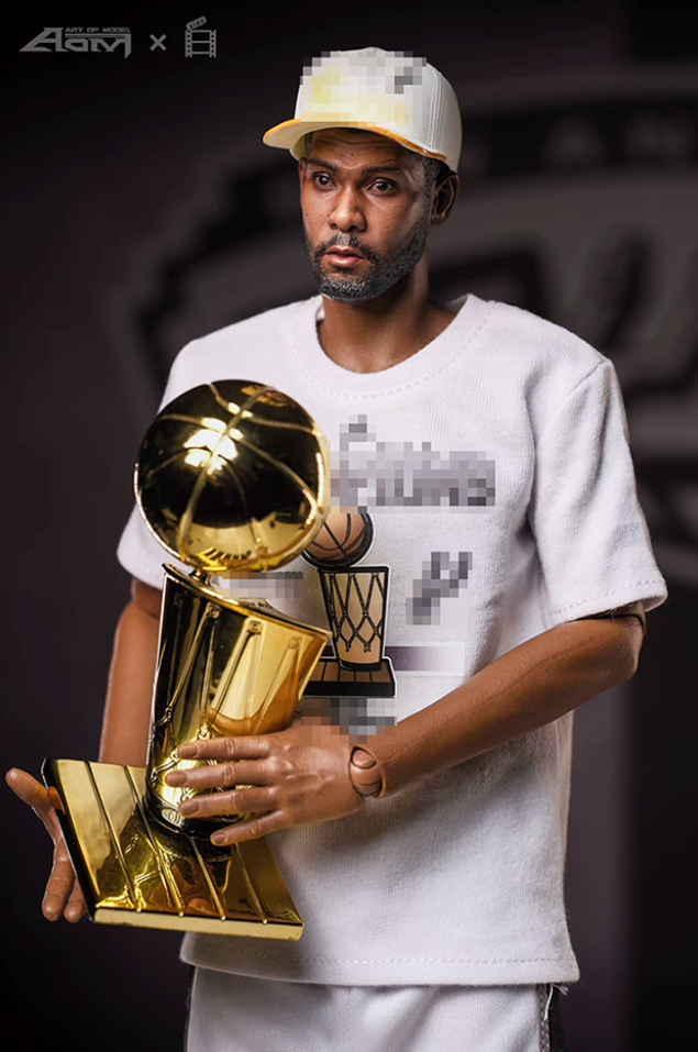 AOM Studio NBA San Antonio Spurs Tim Duncan 1/6 Limited Edition Action Figure
