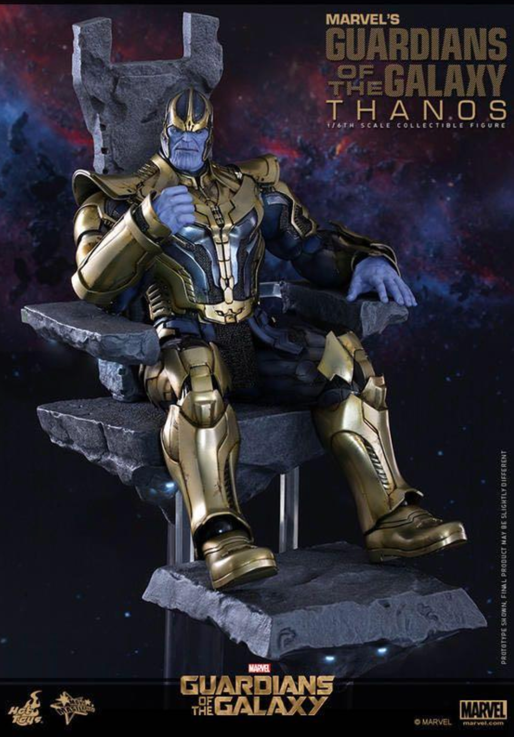 Hot Toys 1/6 Scale Marvel Guardians of the Galaxy Thanos MMS280 (2016)