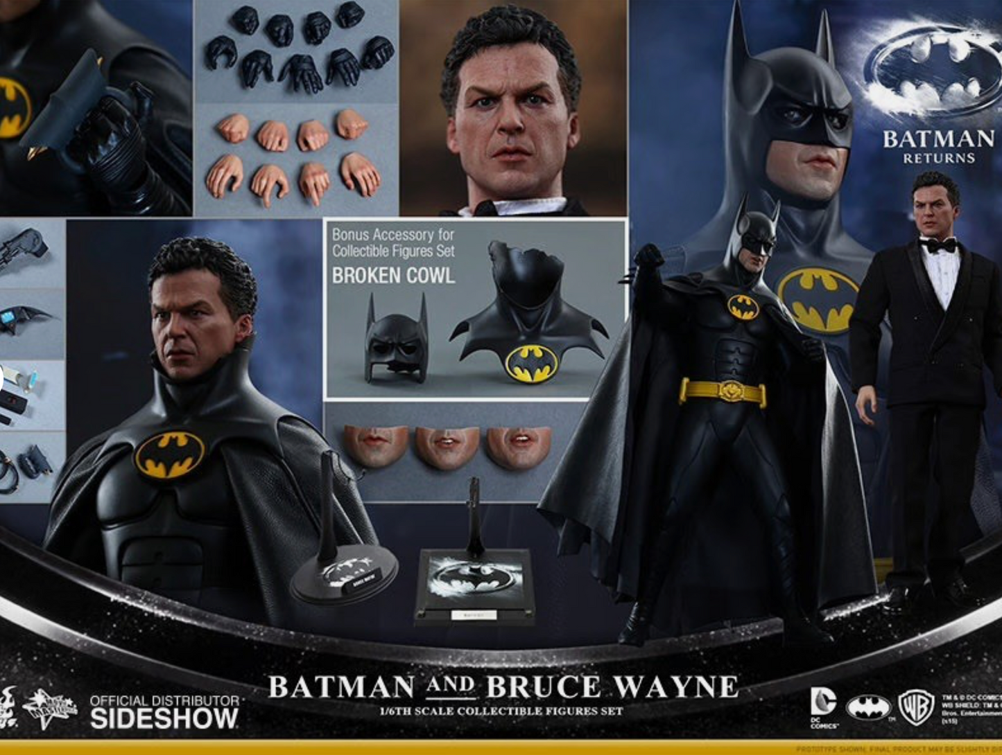 Hot Toys MMS 294 Batman Returns – Batman & Bruce Wayne