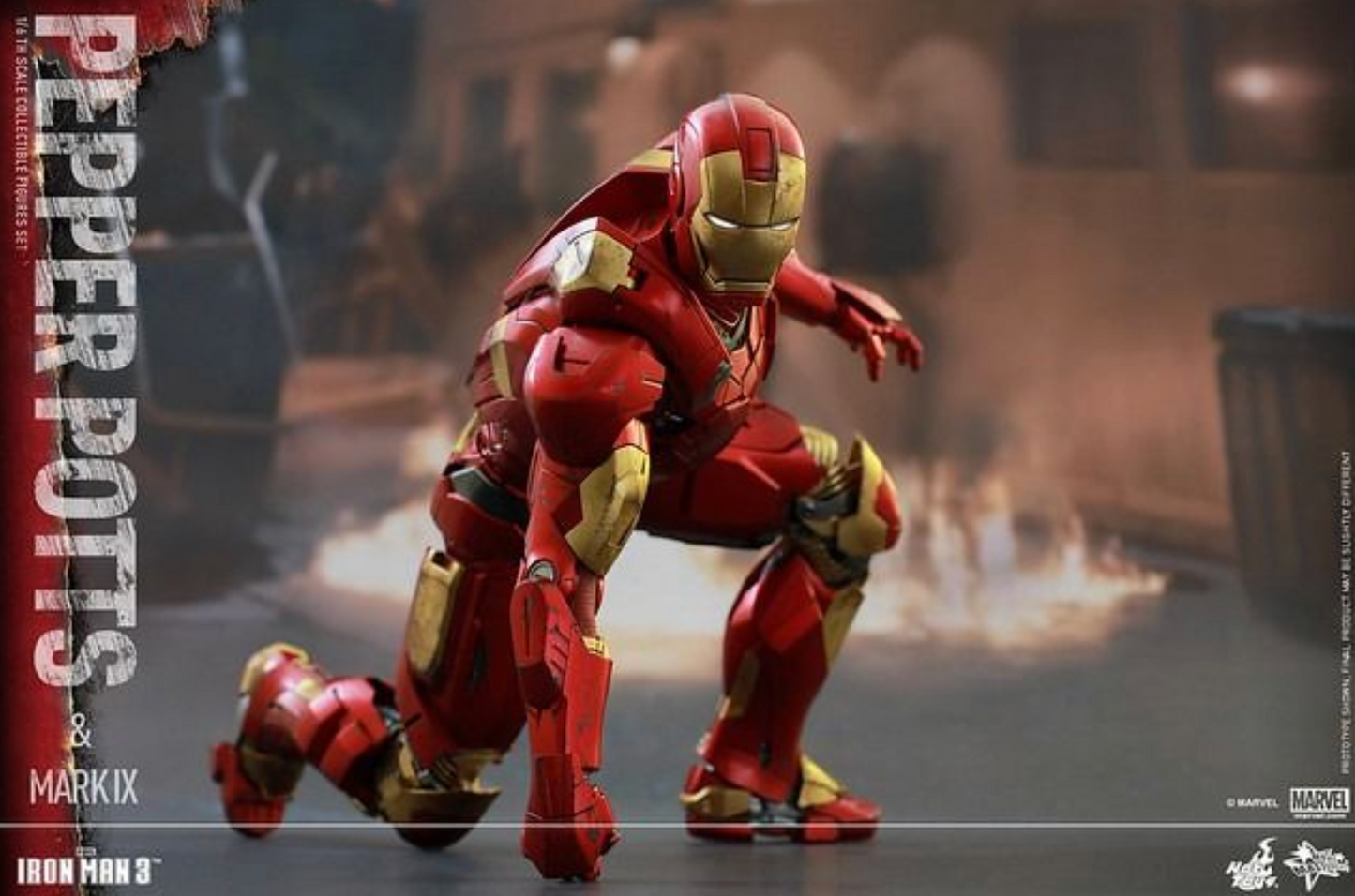 Hot Toys MMS 311 Iron Man 3 – Pepper Potts & Mark IX