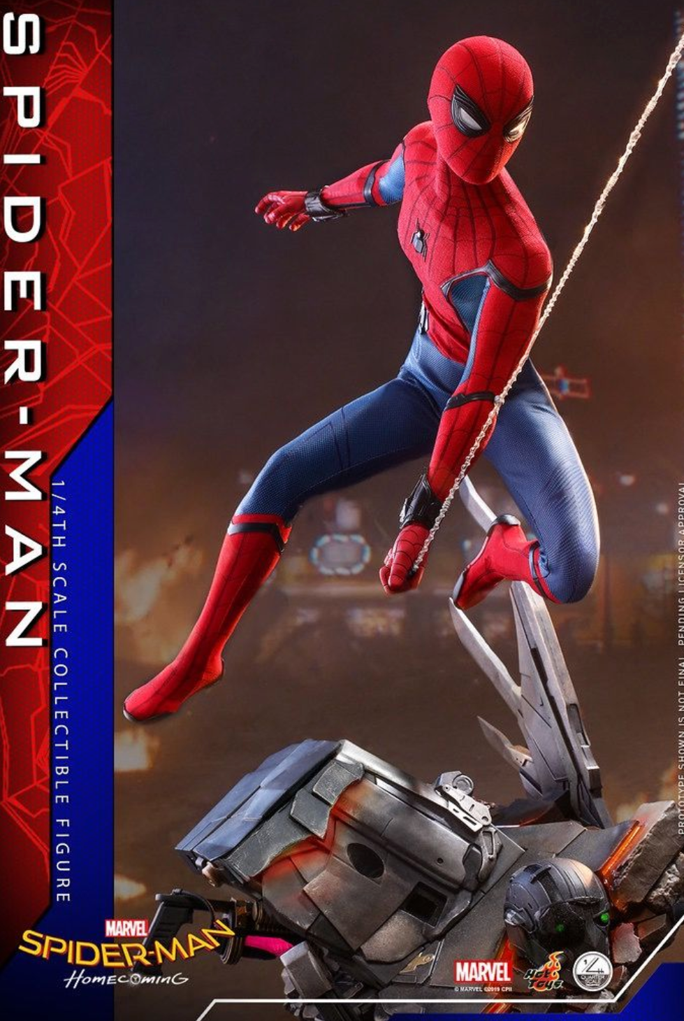 Hot Toys QS014 Spider-Man : Homecoming Special Verison 1/4 figure