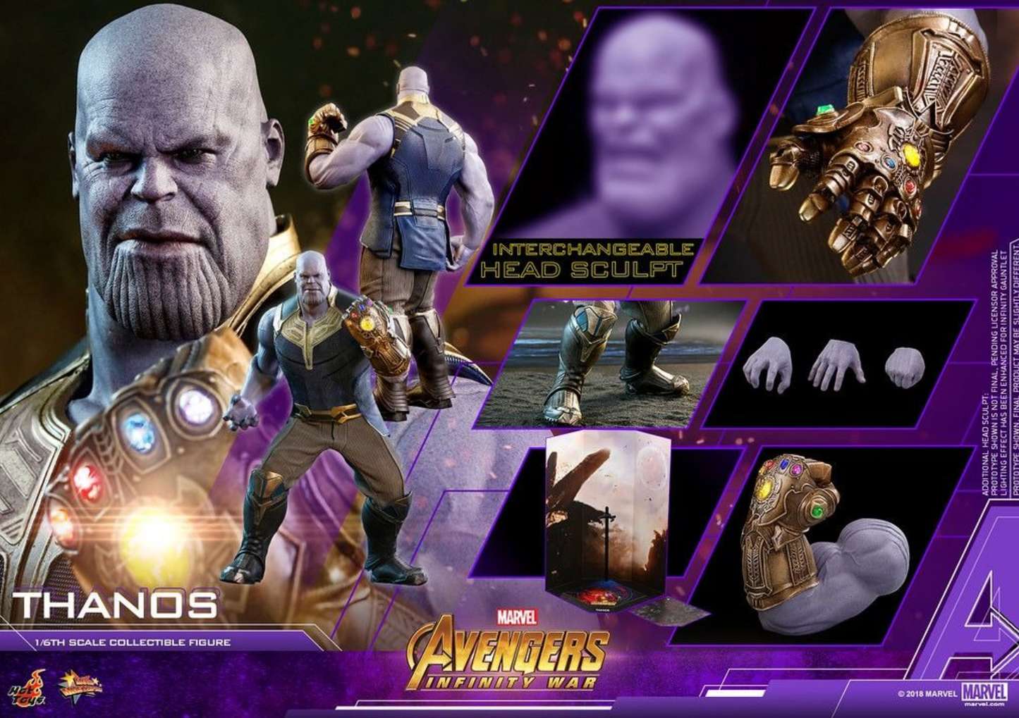 Hot Toys MMS 479 Avengers : Infinity War – Thanos