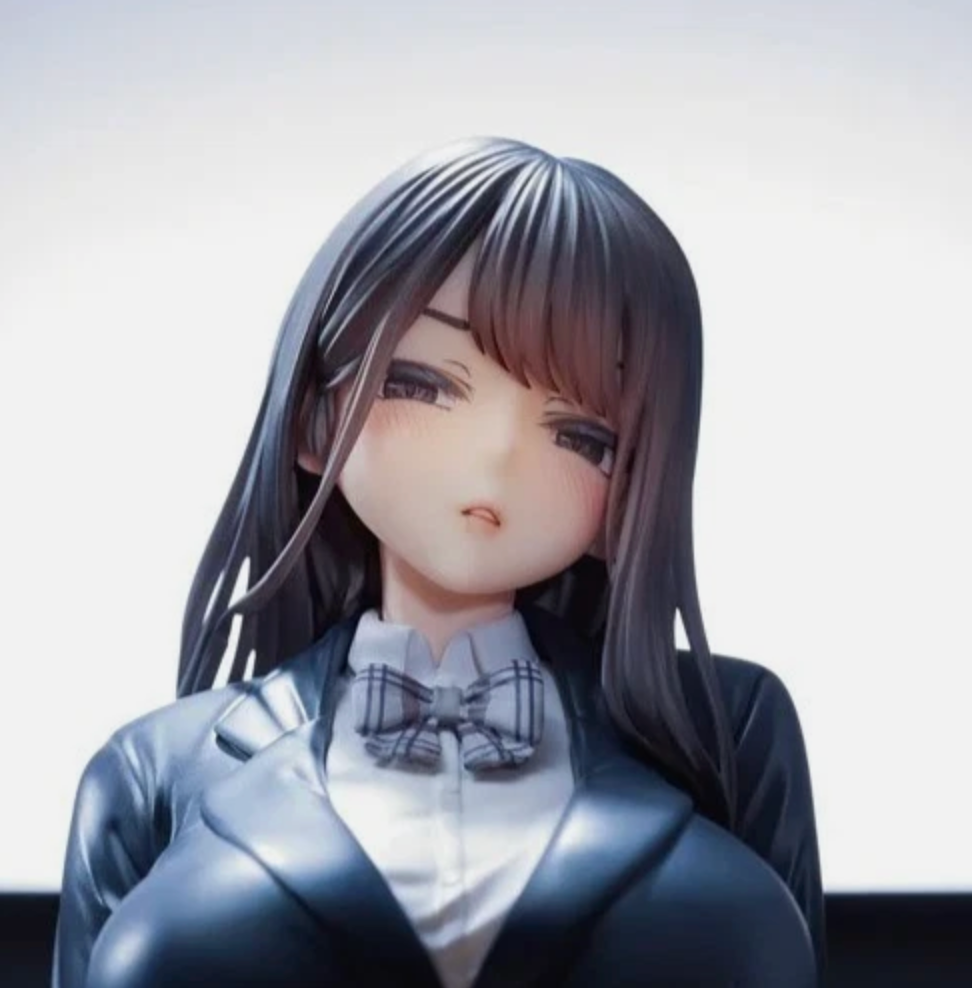 PURE Junna illustration by JackDempa 1/6 Scale Complete Figure Used Japan