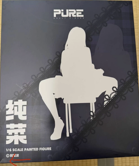 PURE Junna illustration by JackDempa 1/6 Scale Complete Figure Used Japan