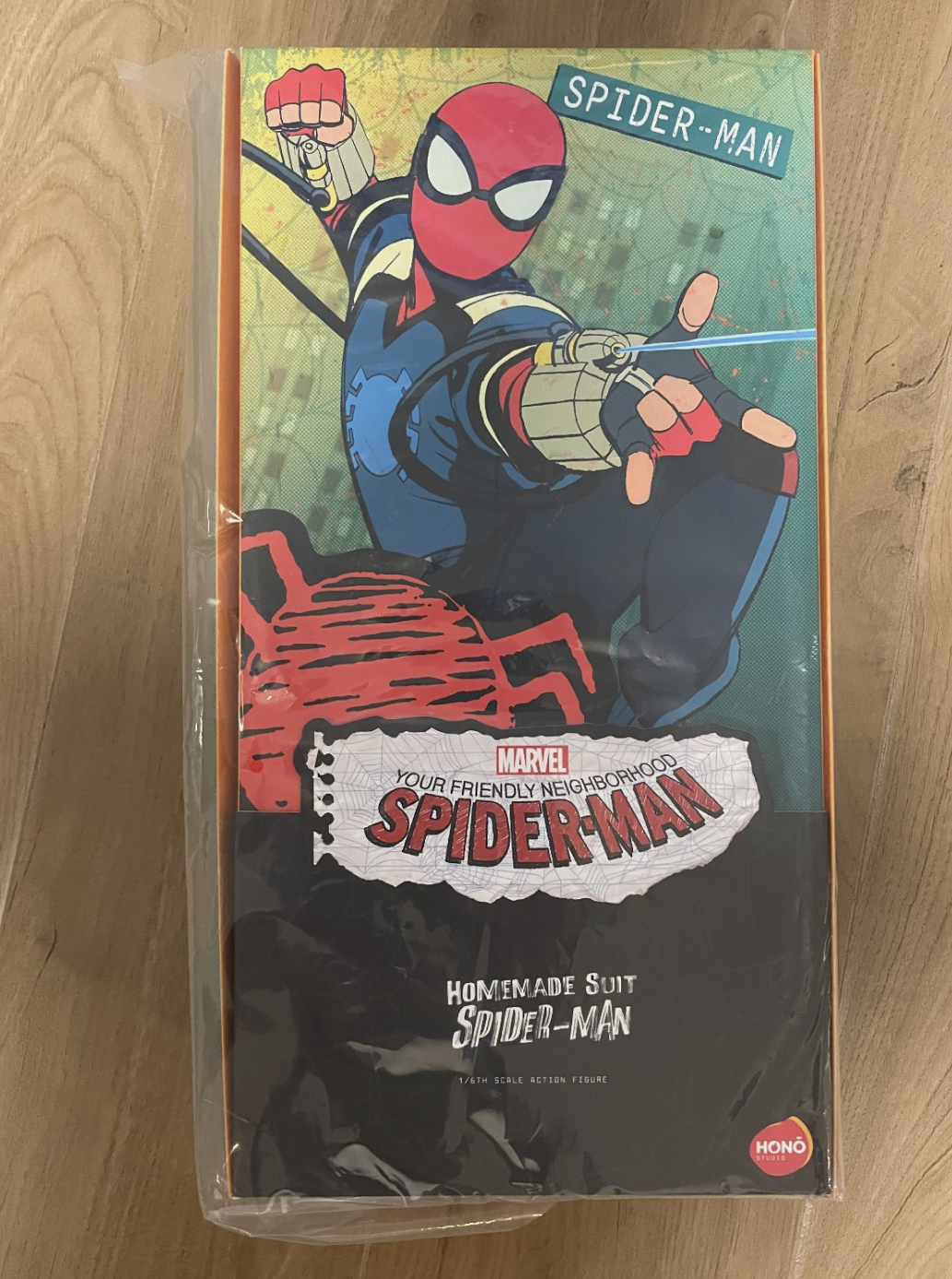 Hot Toys Hono Studio HS07 YourFriendly Neighborhood Spider-Man Homemade Suit