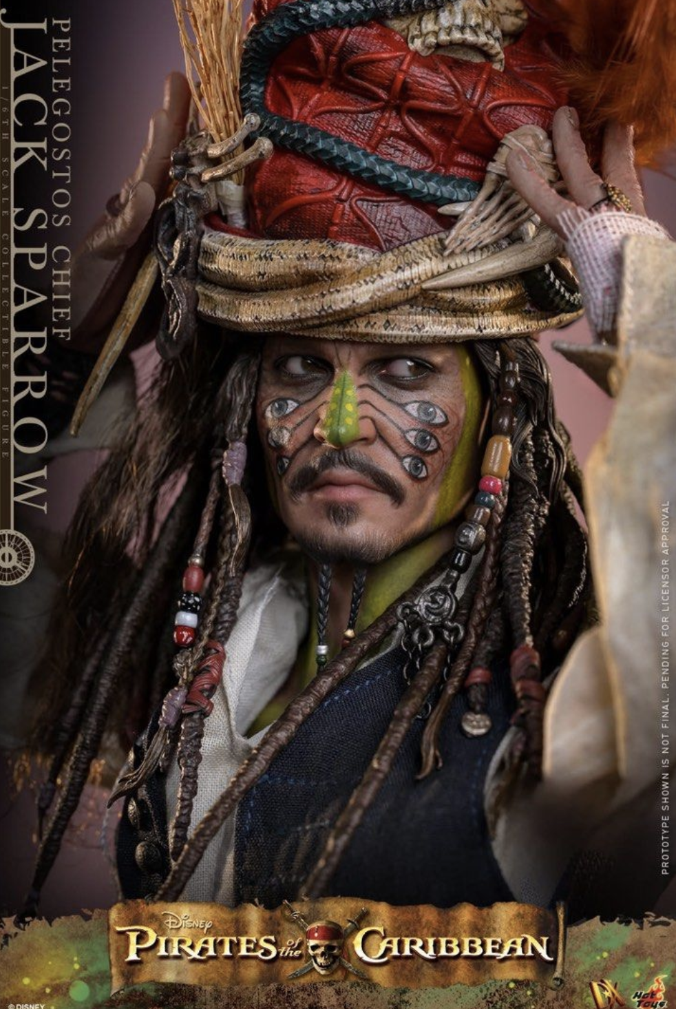 New Hot Toys DX48 Pirates of the Caribbean: Dead Man’s Chest 1/6 Jack Sparrow