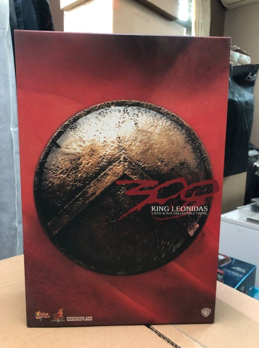 Hot Toys 300 Movie 2010 King Leonidas 1/6 scale action figure MMS114 New