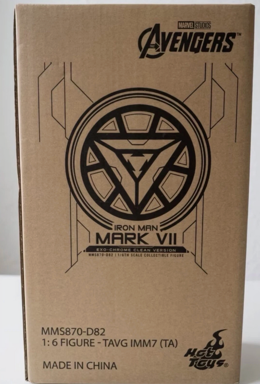 Hot Toys MMS870D82 The Avengers 1/6 Iron Man Mark VII Exo-Chrome Clear Ver