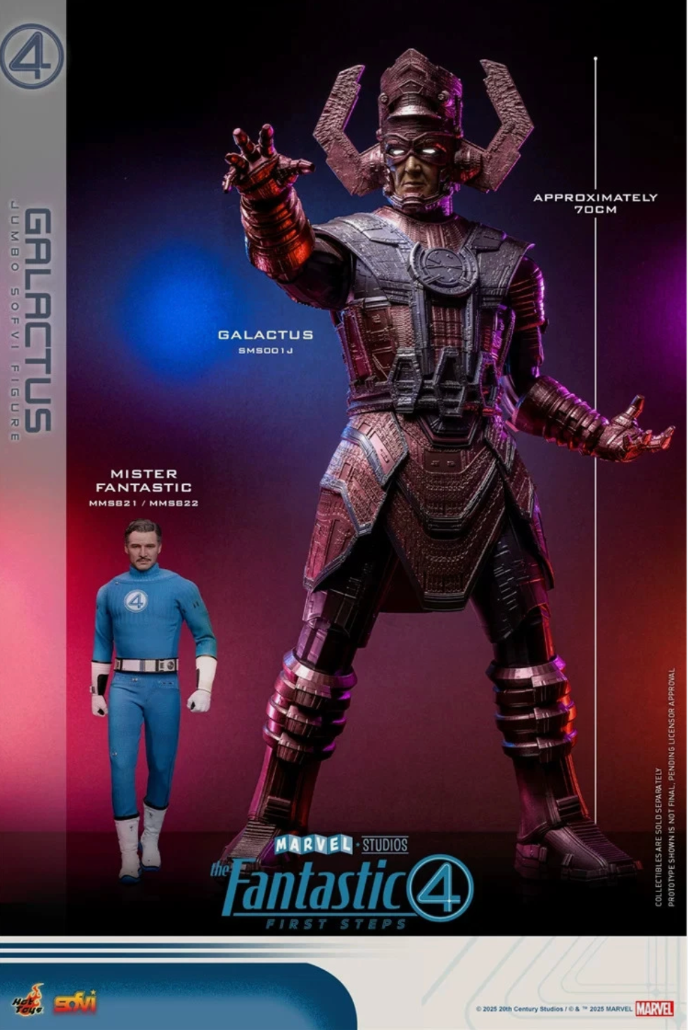 HOT Toys SMS001J Galactus Sofvi Giant Planet Devourer Action Figure New In Stock