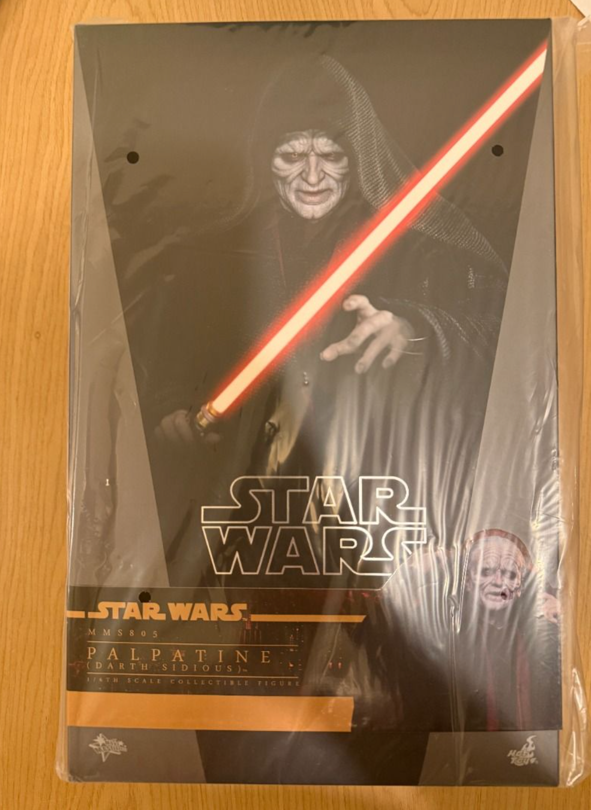 IN STOCK New Hot toys MMS805 STAR WARS EP III REVENGE SITH DARTH SIDIOUS 1/6