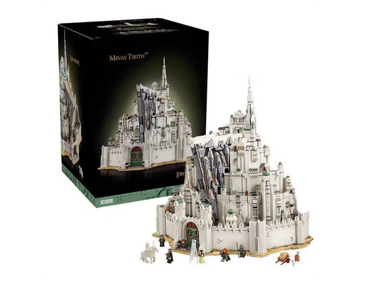 MOC The Lord of the Rings: White City Expansion and Upgrade, 3545 Pieces 11377