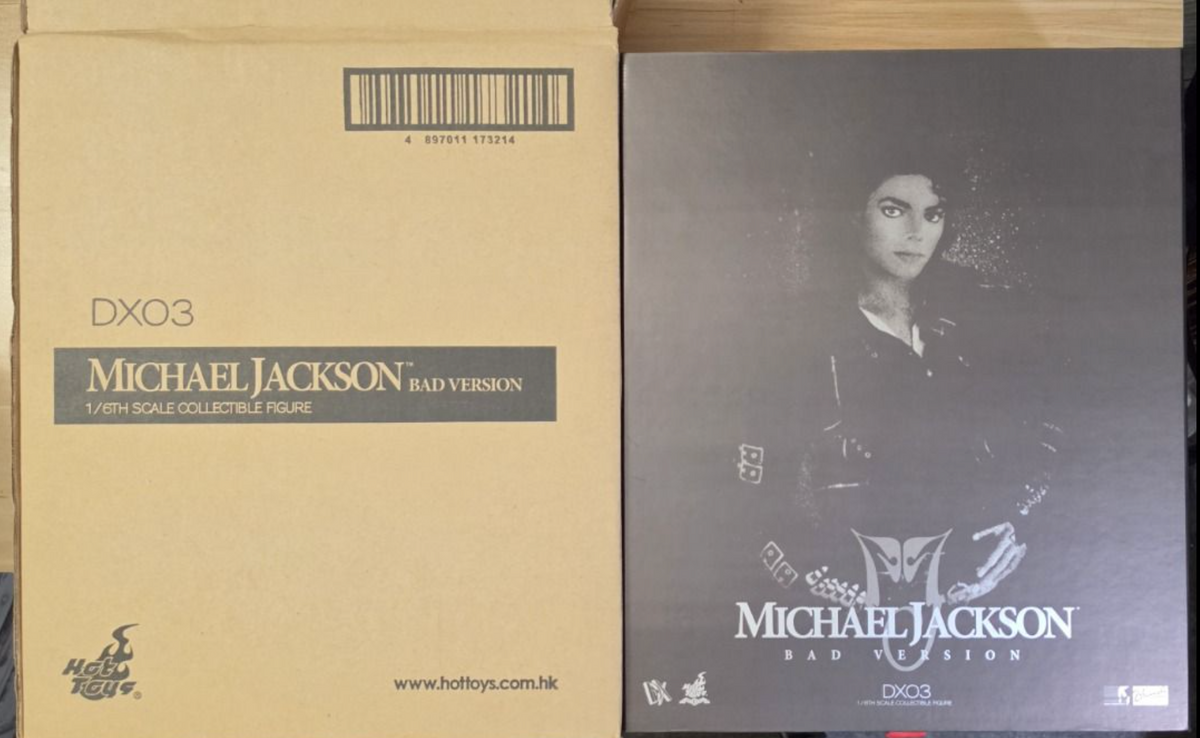 Hot Toys DX03 Michael Jackson BAD Ver 1/6 Action Figure NEW Opened