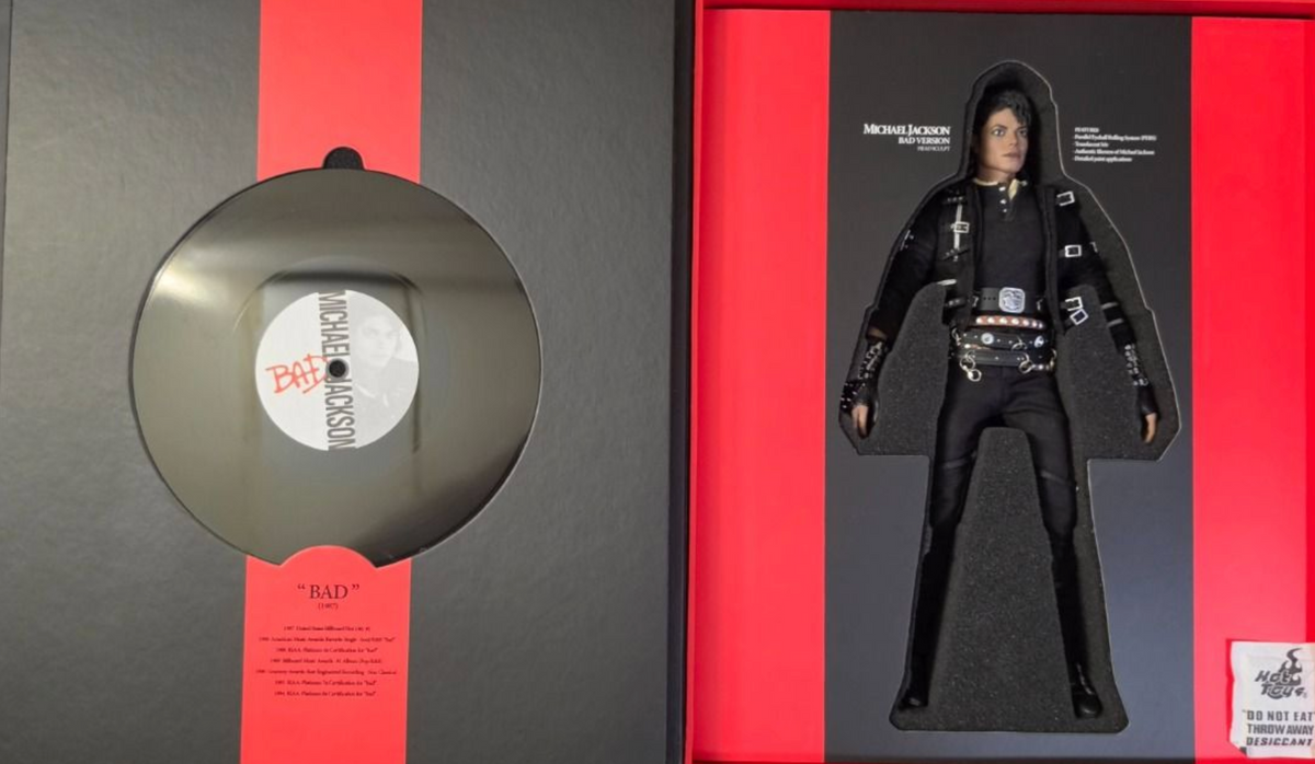 Hot Toys DX03 Michael Jackson BAD Ver 1/6 Action Figure NEW Opened
