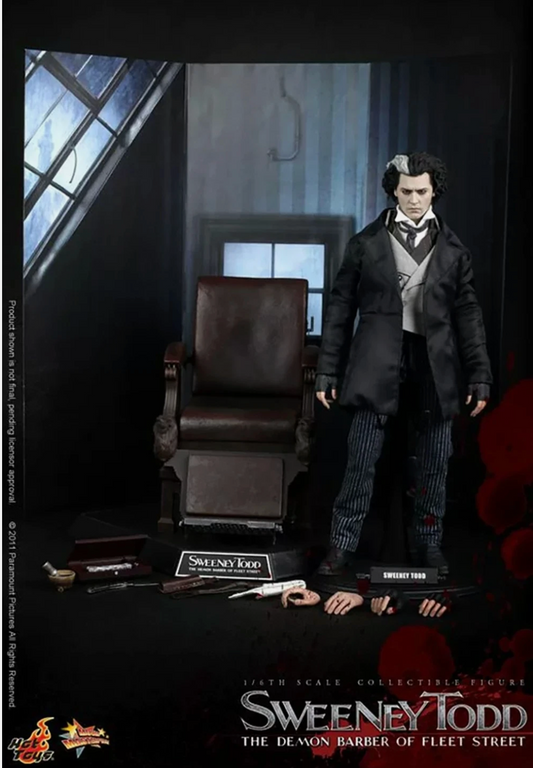 Hot Toys MMS149 Sweeney Todd The Demon Barber of Fleet Street Johnny Depp