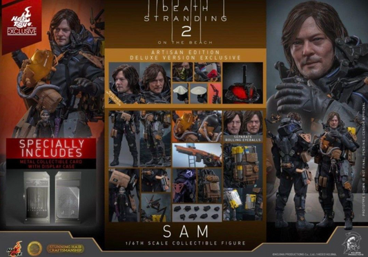 NEW Hot Toys VGM77AE Death Stranding 2：On the Beach Sam 1/6 Action Figure