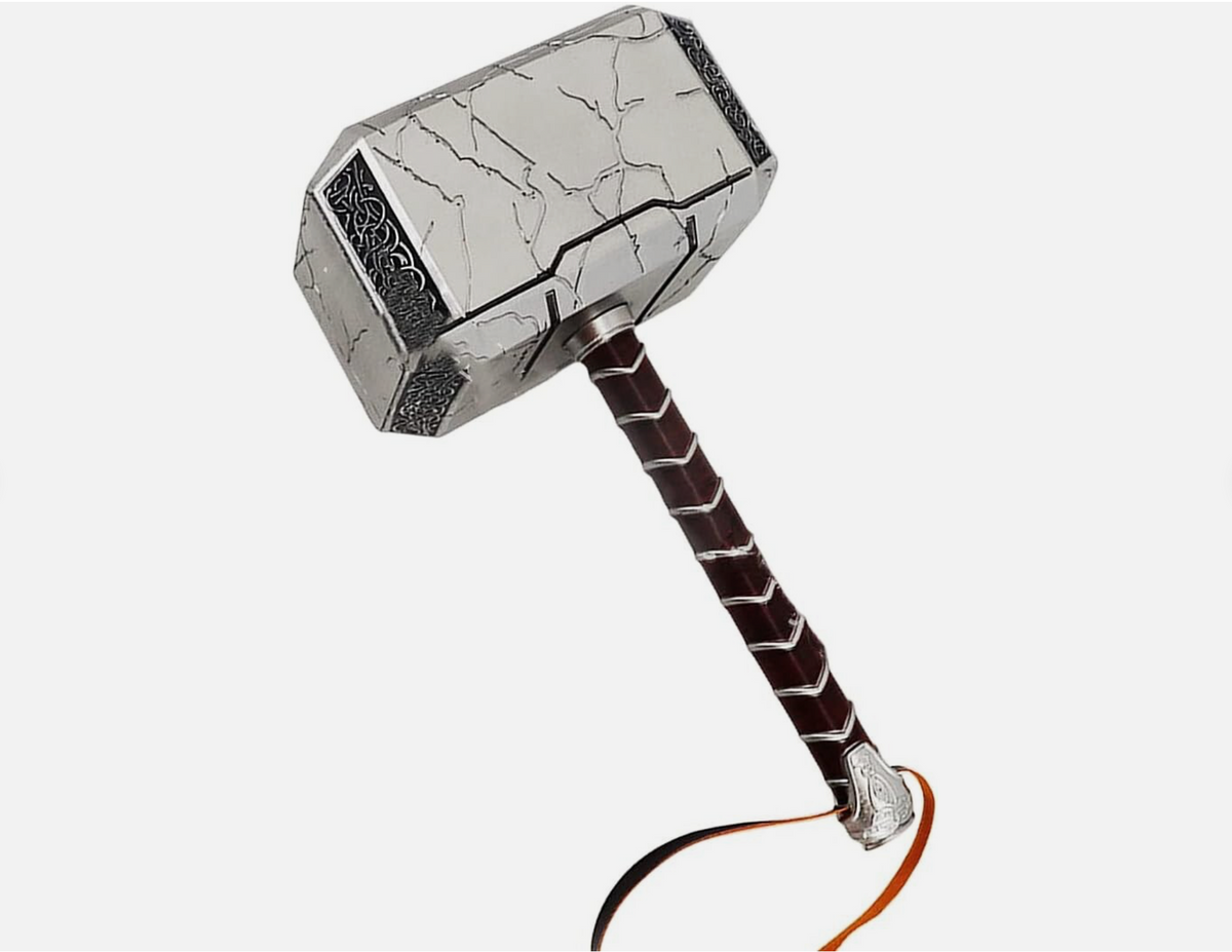 SR Thor’s Hammer1:1 Marvel Thor The Dark World Lightning Strike Hammer Cosplay