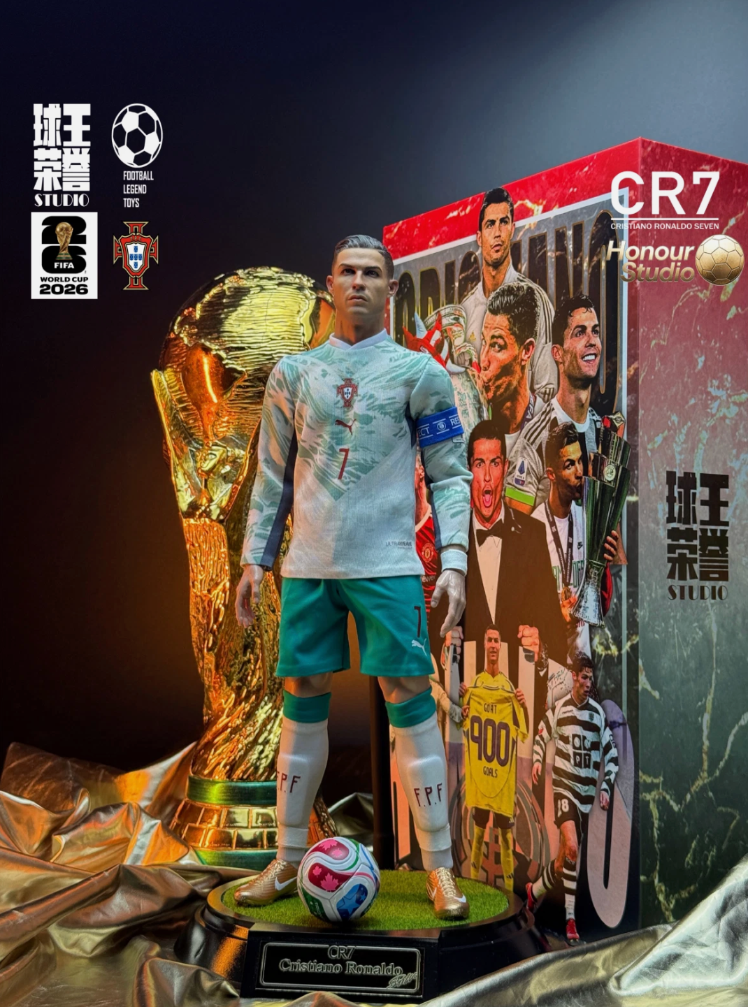 Honour Studio Portugal national team Cristiano Ronaldo 1/6 Limited Action Figure
