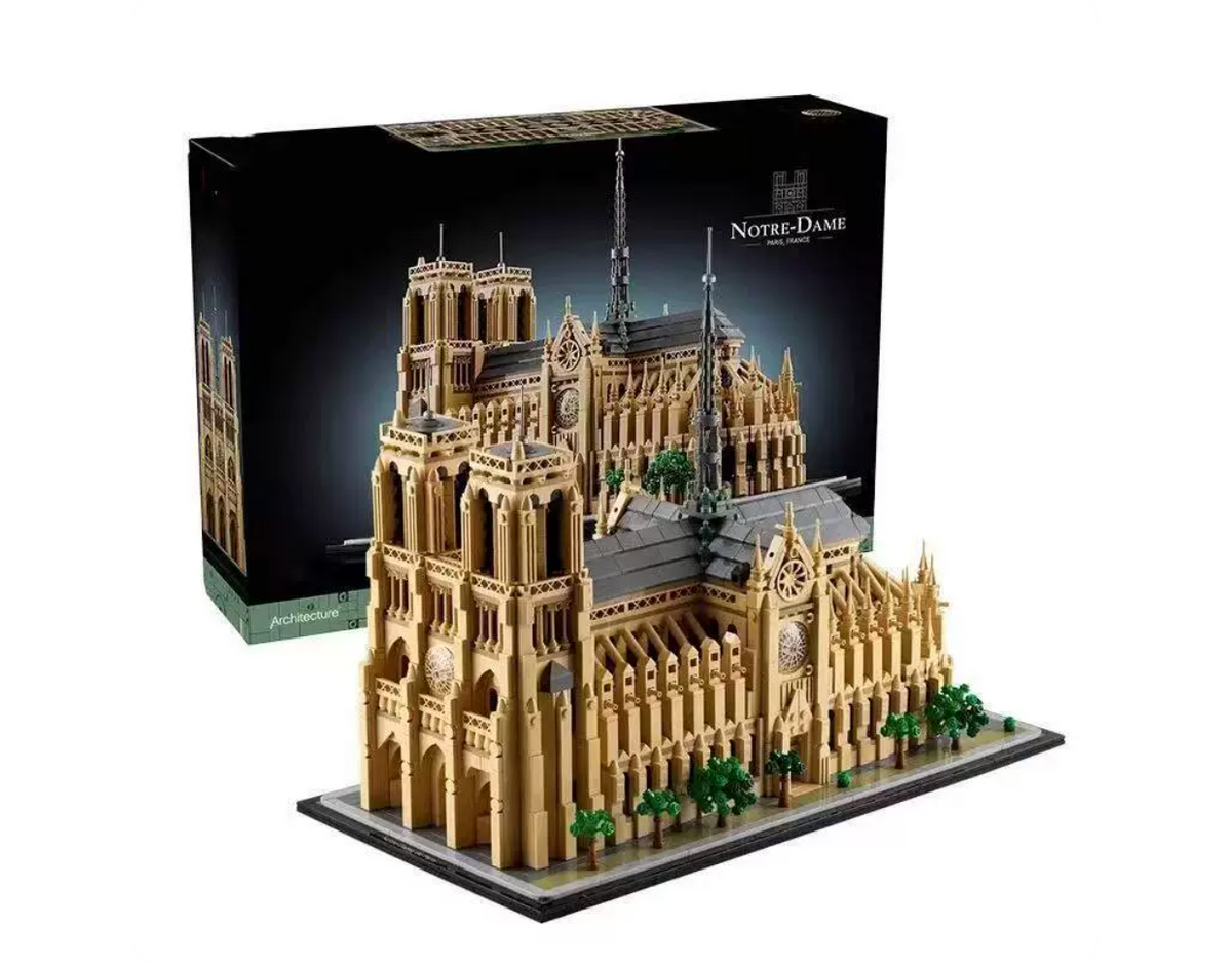 NEW Notre Dame de Paris Building Blocks Set 4383 pcs Unbranded Architecture 21061