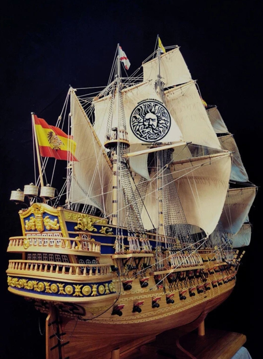 San Felipe Scale 1:50 1200mm 47.2" Wooden Ship Model Kits