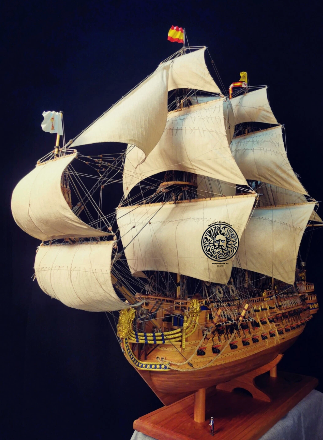 San Felipe Scale 1:50 1200mm 47.2" Wooden Ship Model Kits