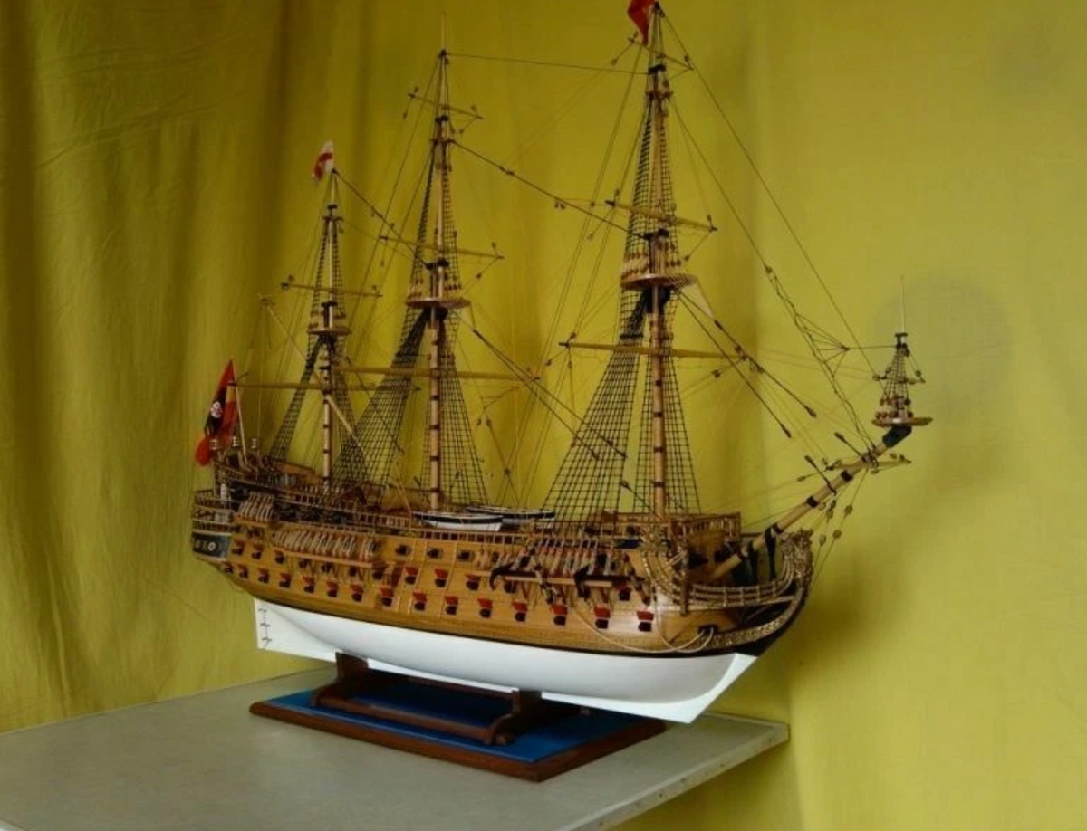 San Felipe Scale 1:50 1200mm 47.2" Wooden Ship Model Kits