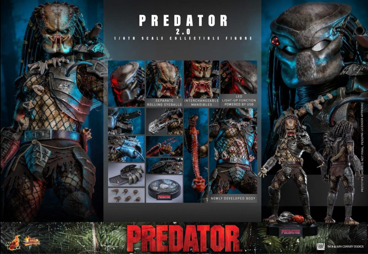 Hot Toys MMS816 Predator 1/6 Predator (2.0)