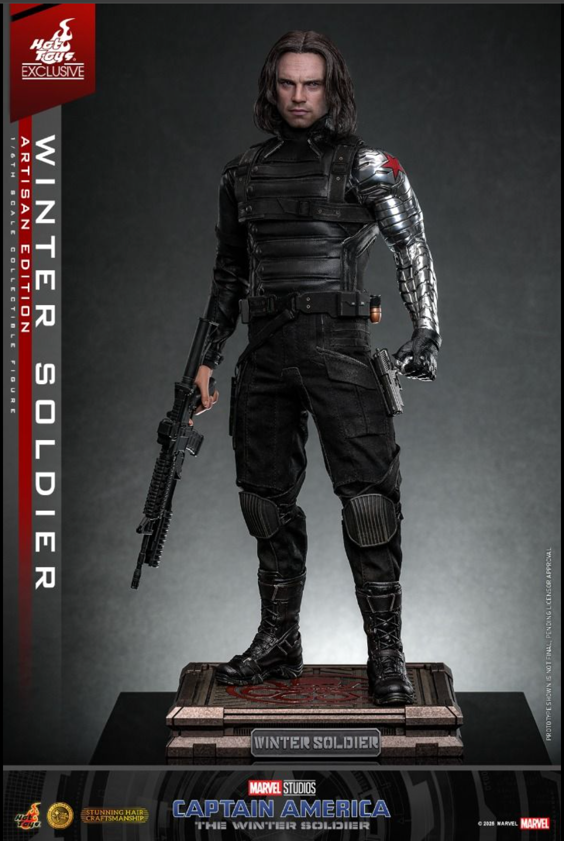 Hot Toys MMS790AEB Captain America 1/6 The Winter Soldier Artisan Special